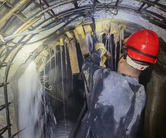 多宝镇大坝堵漏