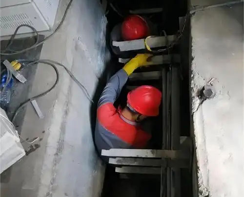 多宝镇电缆沟堵漏